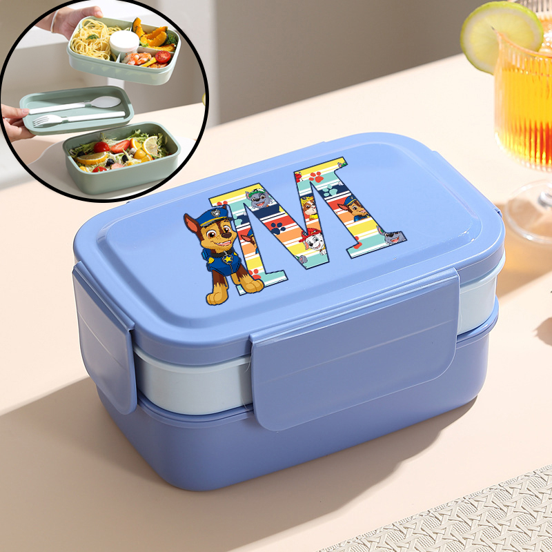 Xxl Food Storage Container - Paw Patrol Double Layered Large Capacity