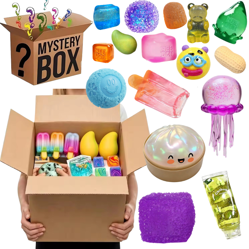 Food Storage And Container - Blind Box Fuzz Ball Ice cream