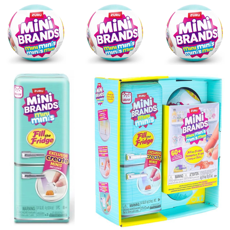 Food Storage Small - Zuru Mini Brands Fridge Blind Box: