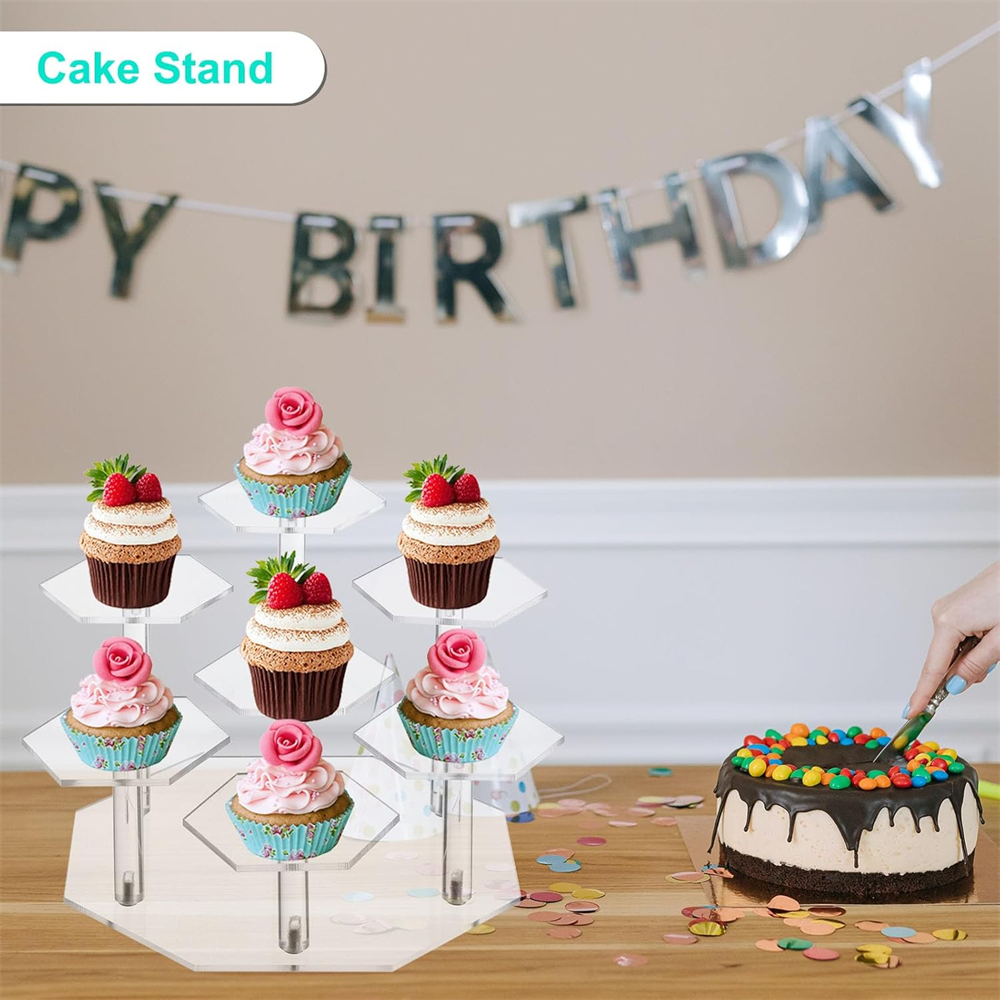 Food Storage Small - 7 Tier Acrylic Display Stand Wedding