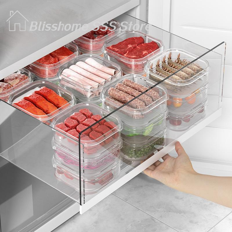 Food Storage Freezer - 【S】5/10PCS Freeze Meat Preservation Box Refrigerator