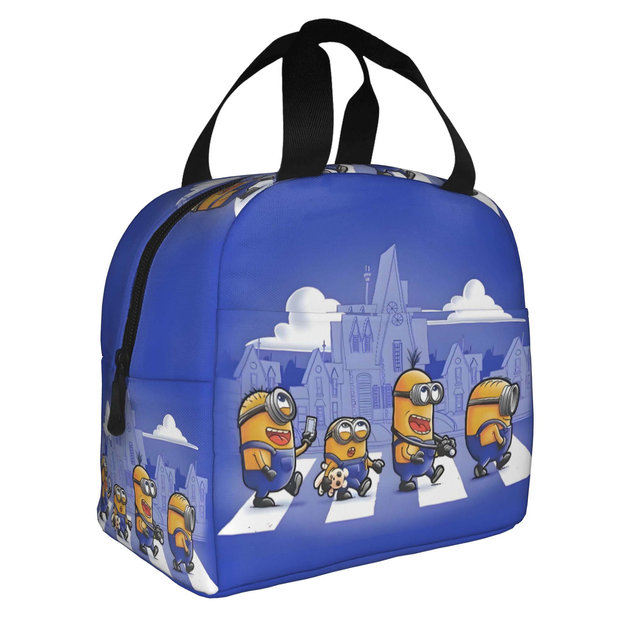 Food Storage Yellow - Custom Yellow Road Art Thermal Insulated