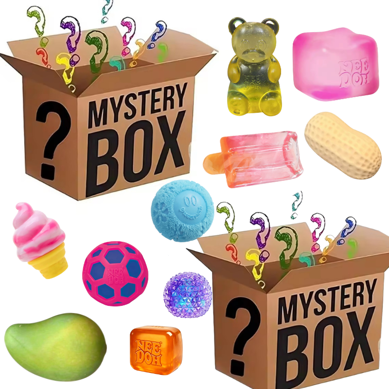Food Storage And Container - Blind Box Fuzz Ball Ice cream