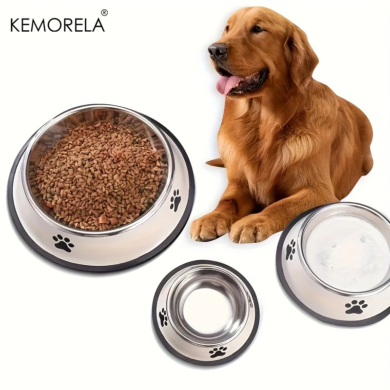 Food Storage Box Large - Stainless Steel Pet Dog Bowl Food