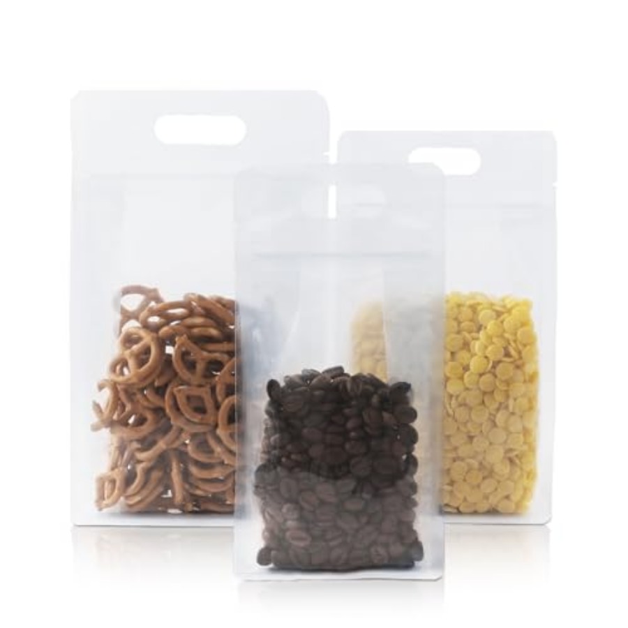Food Storage Bags Reusable - 00 Pack Resealable Bags, 5.5x9.4 Inch