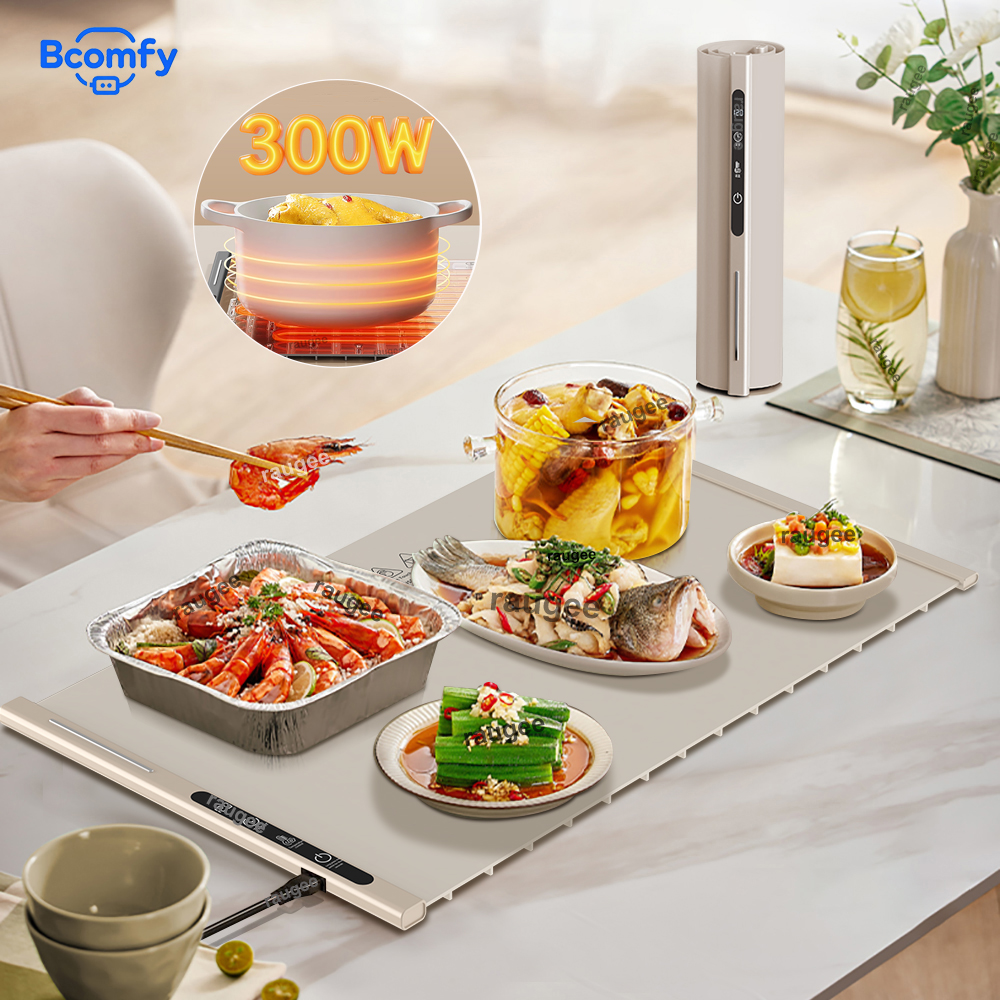 Portable Food Warmer - Electric Warming Tray Foldable Food Warmer