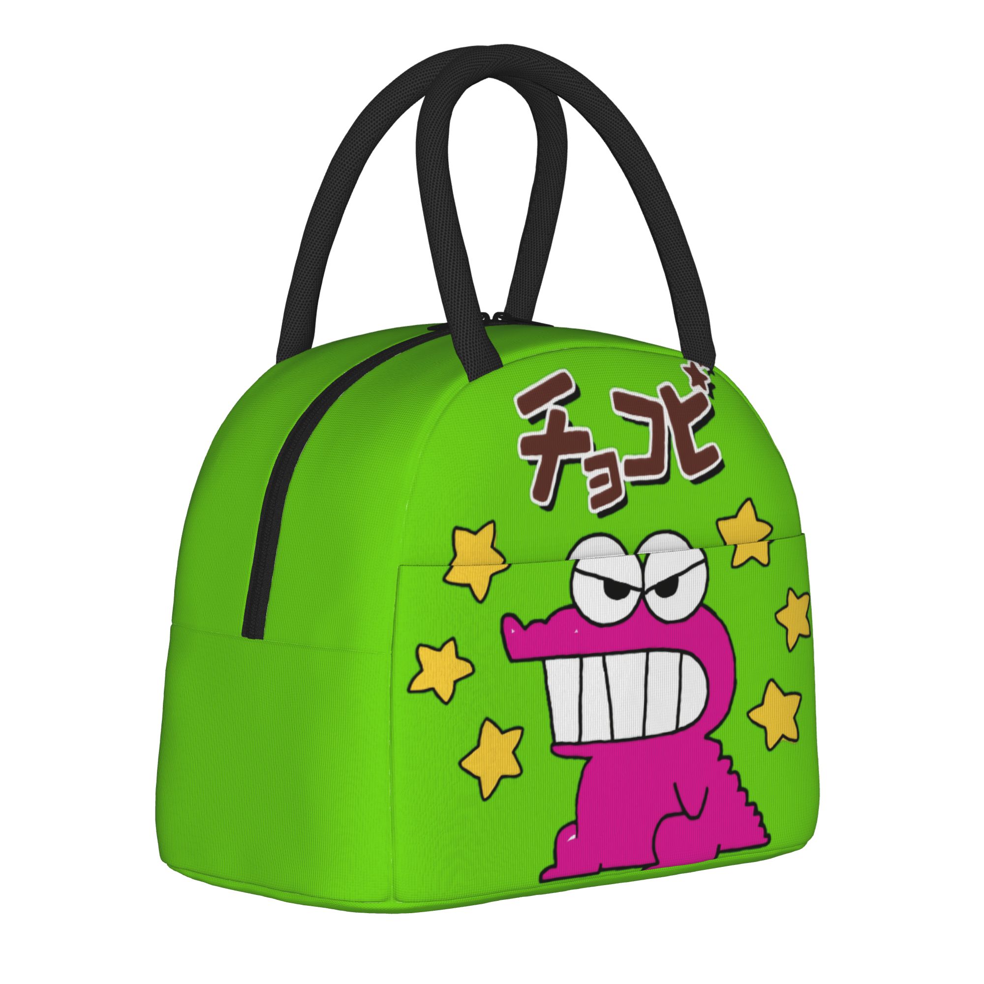 Food Storage Box Large - Croc Cookies Shinchan Insulated Lunch Bag