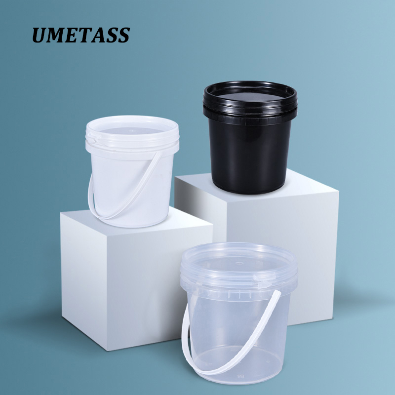 Empty 1L plastic bucket with L - Food Storage Drums ulasan dan harga