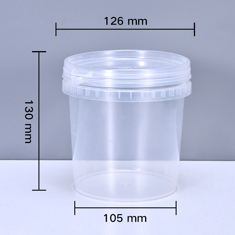 Empty 1L plastic bucket with L - Food Storage Drums ulasan dan harga
