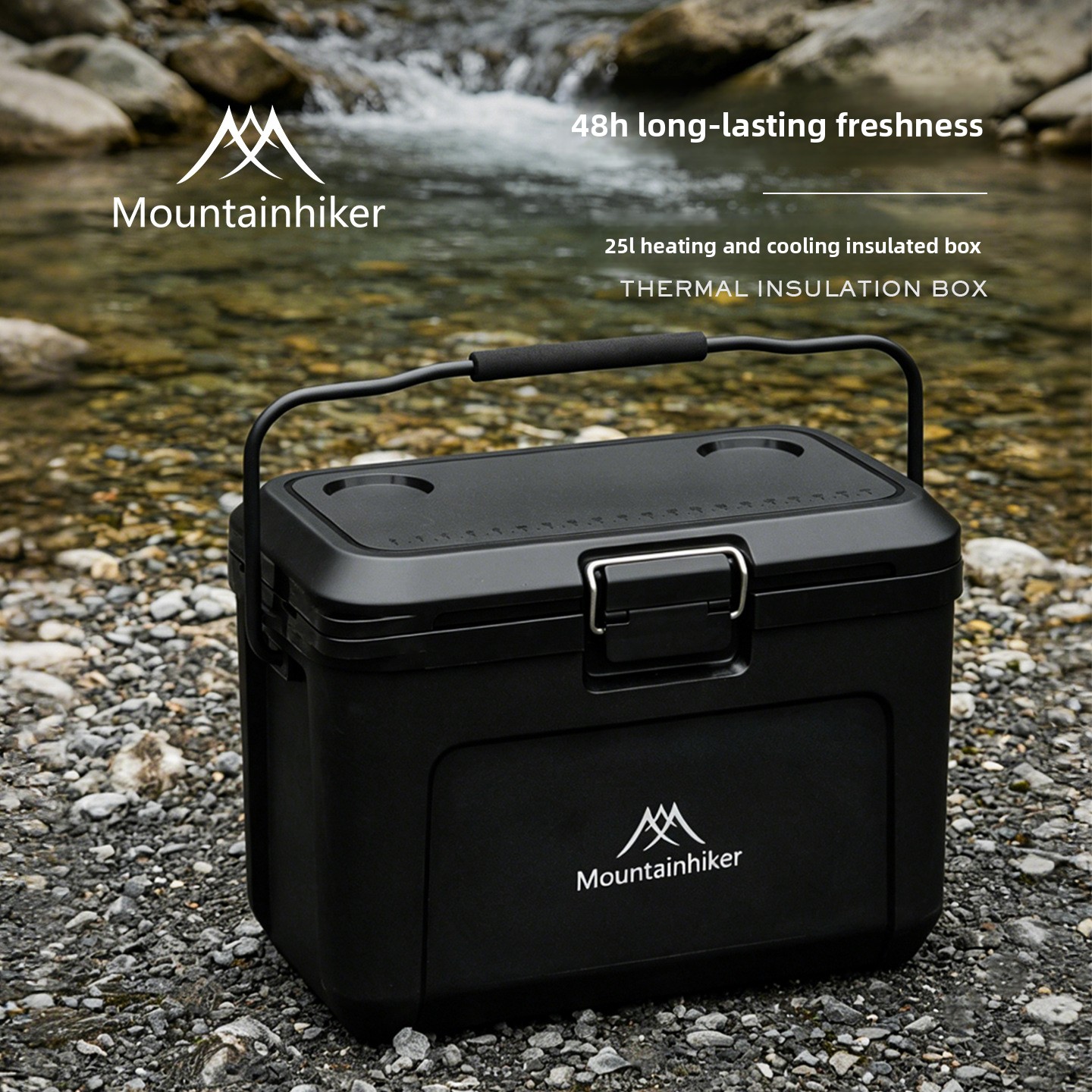 MOUNTAINHIKER Camping Ice Box  - Food Storage Box Large ulasan dan harga