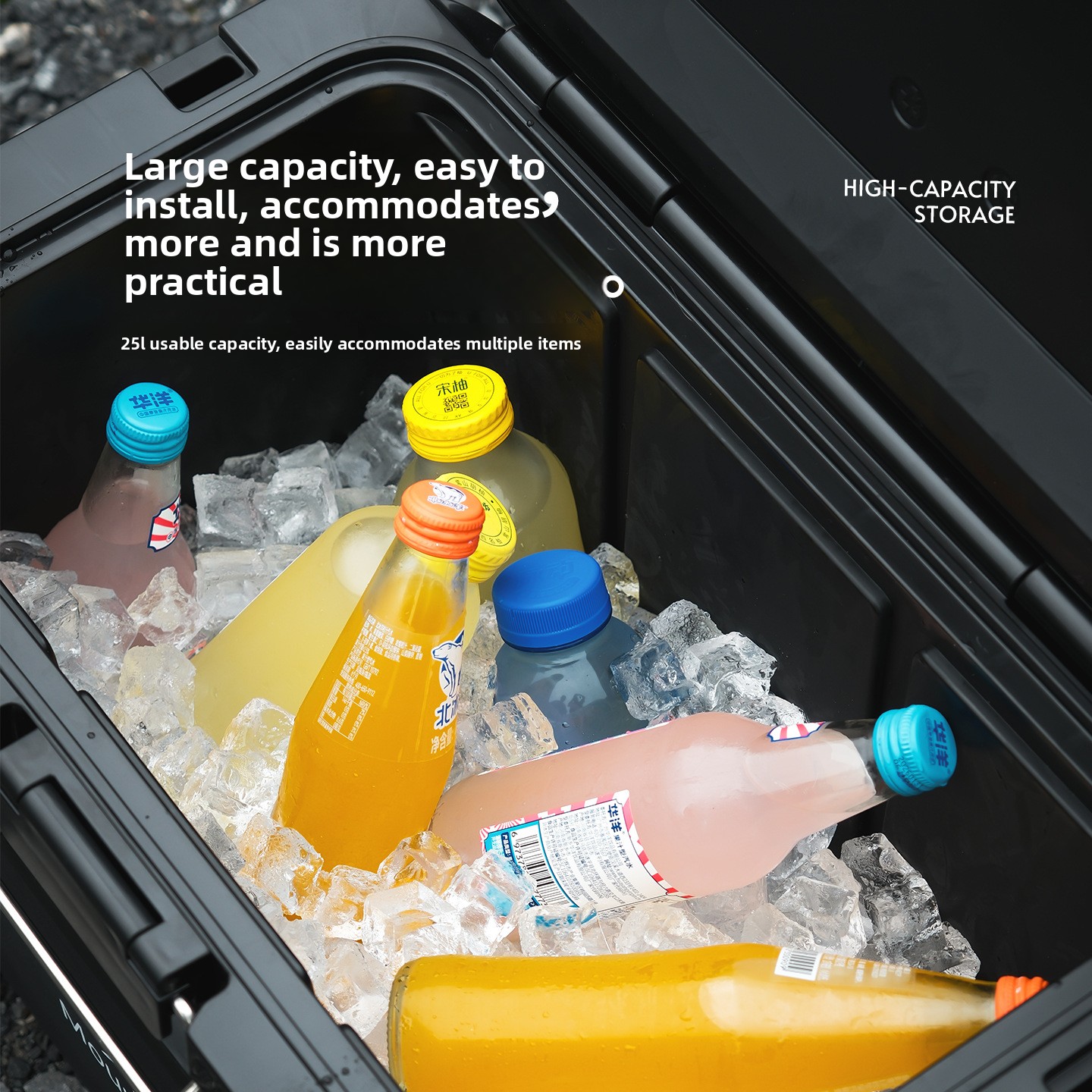 MOUNTAINHIKER Camping Ice Box  - Food Storage Box Large ulasan dan harga