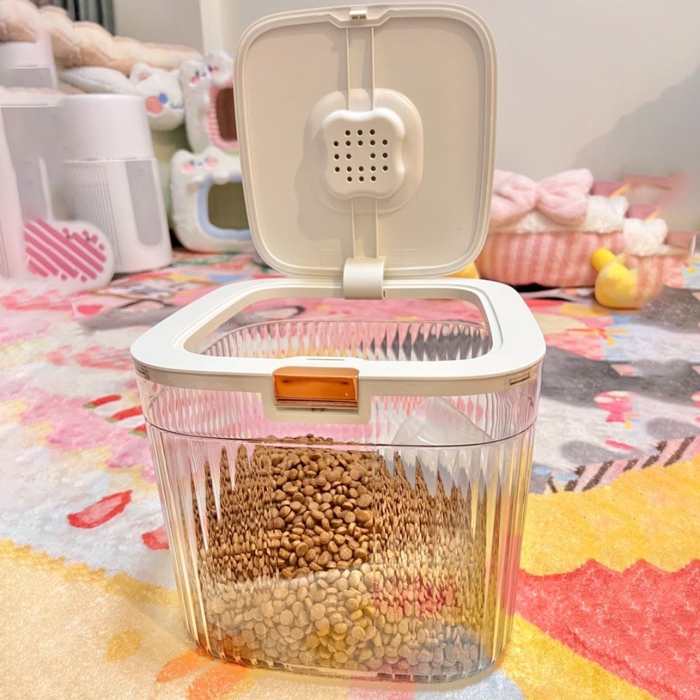 Flip Cover Dog Food Storage Co - Food Storage Box Large ulasan dan harga