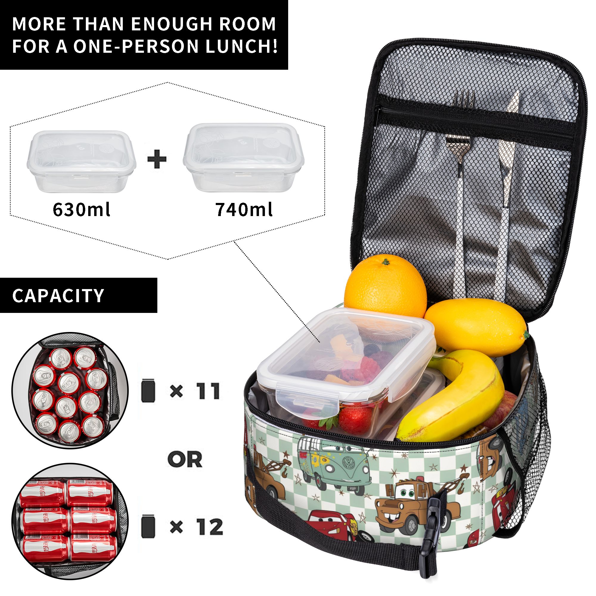 McQueens Animated Cars Insulat - Food Storage Box Large ulasan dan harga