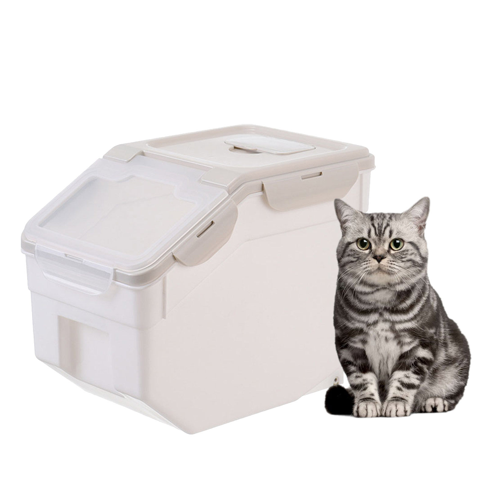 Pet Food Storage Box 5 Liter A - Food Storage For Long Term ulasan dan harga