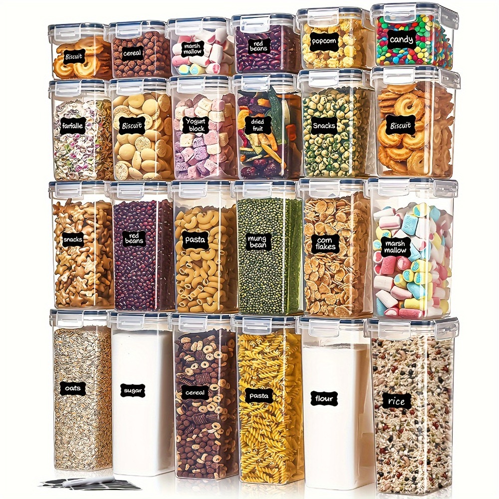 24Pcs Food Storage Containers  - Food Storage And Organizer ulasan dan harga