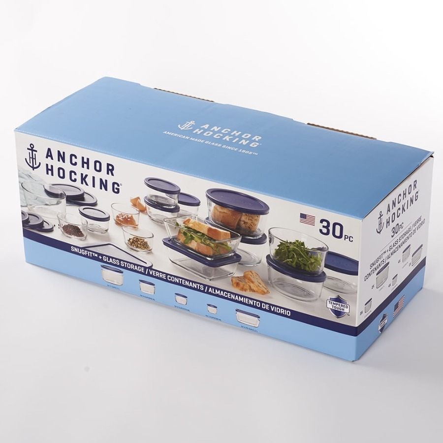 Glass Food Storage Containers  - Food Storage Glass Set ulasan dan harga