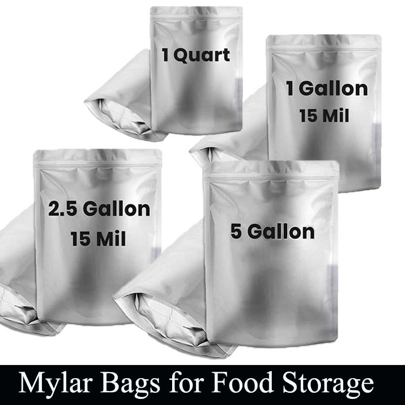 0.25/1/2.5/5 Gallon Mylar Bags - Food Storage For Long Term ulasan dan harga