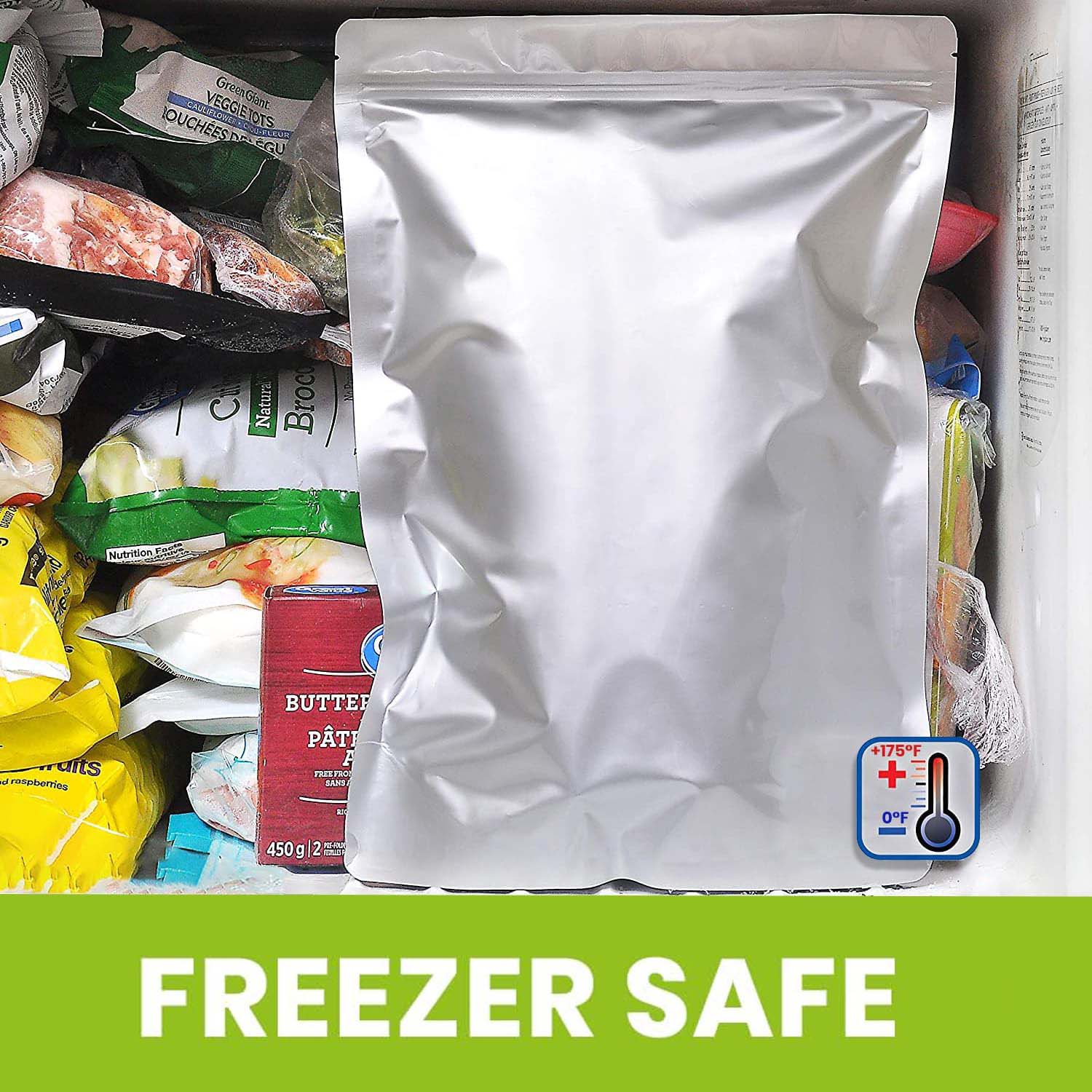 0.25/1/2.5/5 Gallon Mylar Bags - Food Storage For Long Term ulasan dan harga