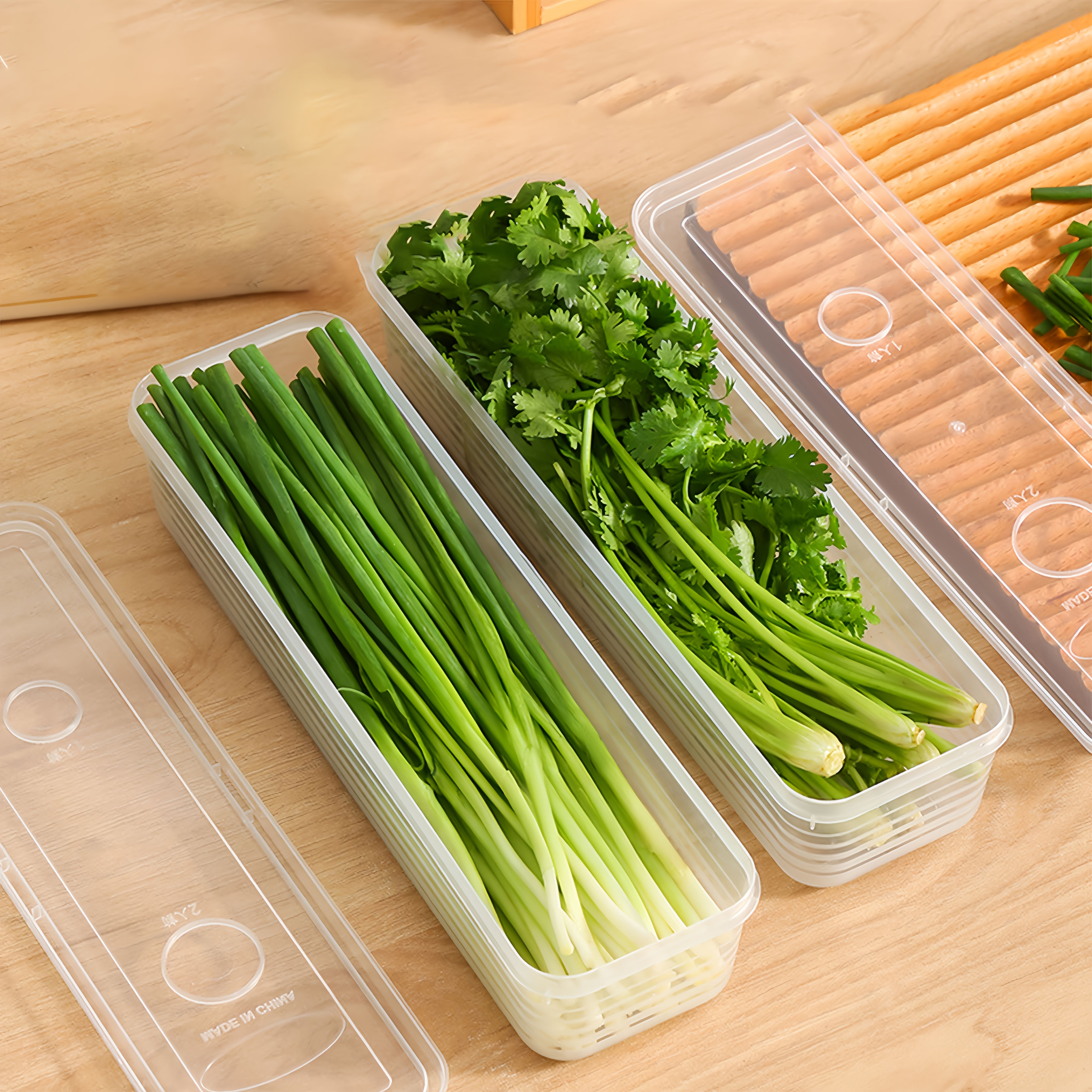 2/4/6pcs Food Vegetable Storag - Food Storage Freezer ulasan dan harga