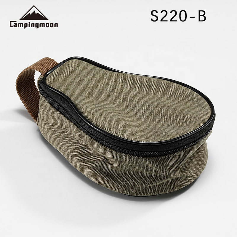 CAMPINGMOON S220-B Canvas Mini - Food Storage And Organizer ulasan dan harga