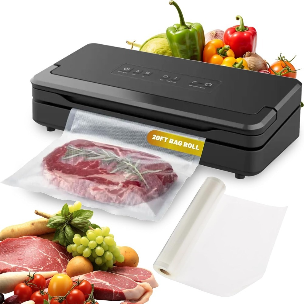 Large Vacuum Sealer Machine wi - Food Storage For Long Term ulasan dan harga