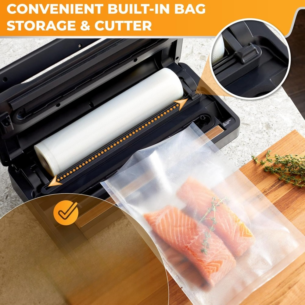 Large Vacuum Sealer Machine wi - Food Storage For Long Term ulasan dan harga