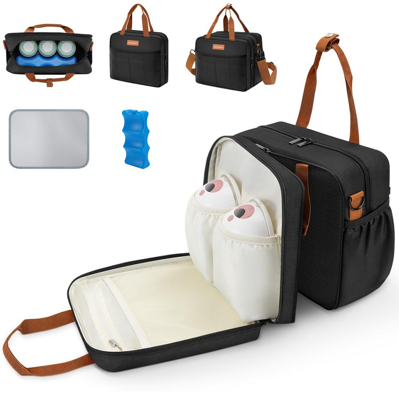 Detachable Breast Pump Bag wit - Food Storage Baby ulasan dan harga