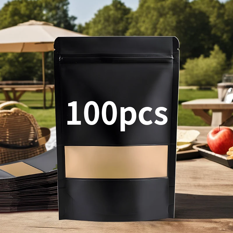 100pcs custom logo Wholesale B - Food Storage Ziploc Bags ulasan dan harga