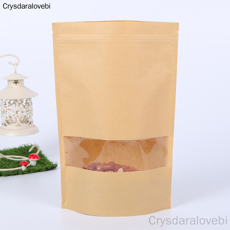 100/50pcs Packing Zip lock Kra - Food Storage Ziploc Bags ulasan dan harga