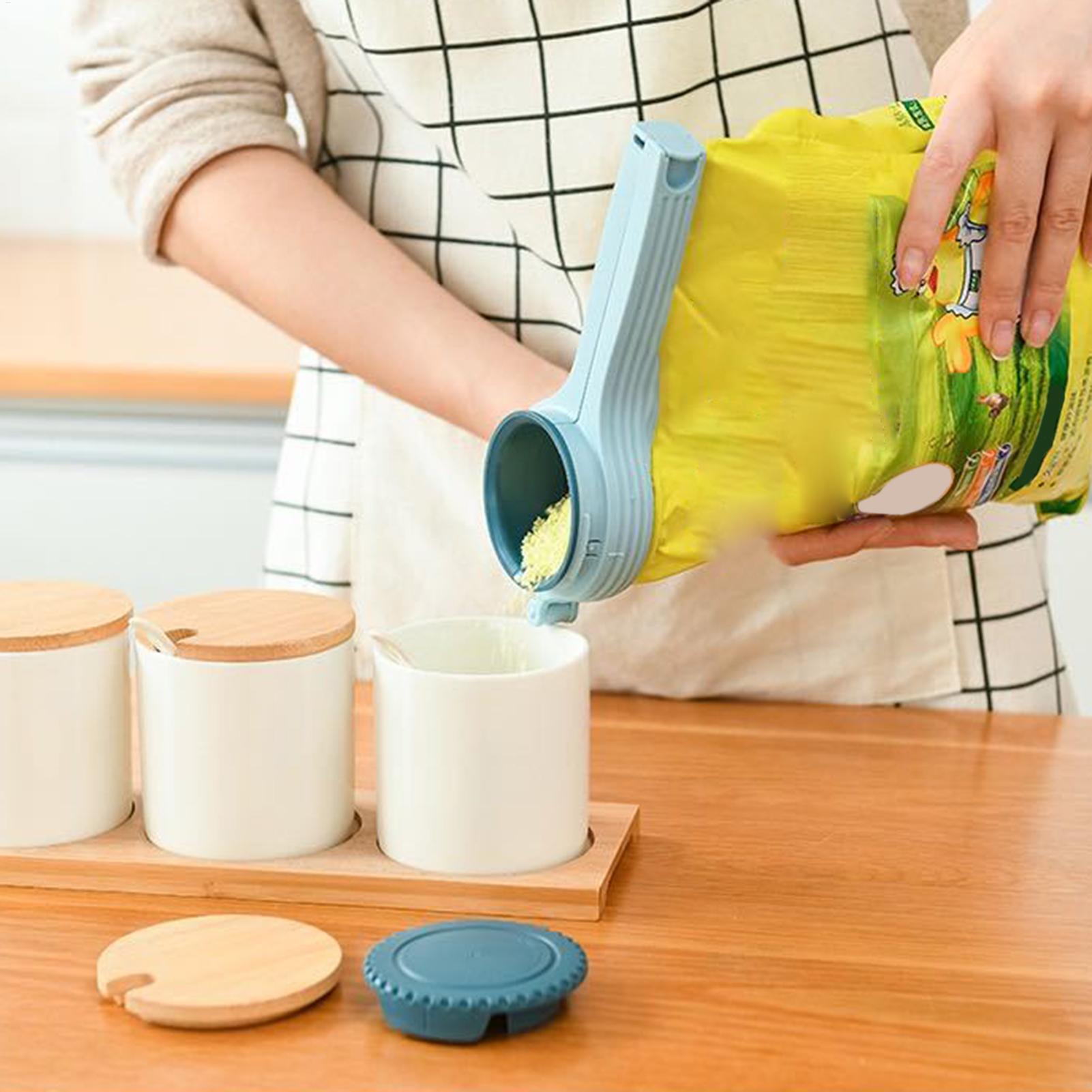 Reusable Food Bag Clips Sealer - Food Storage Bags Reusable ulasan dan harga