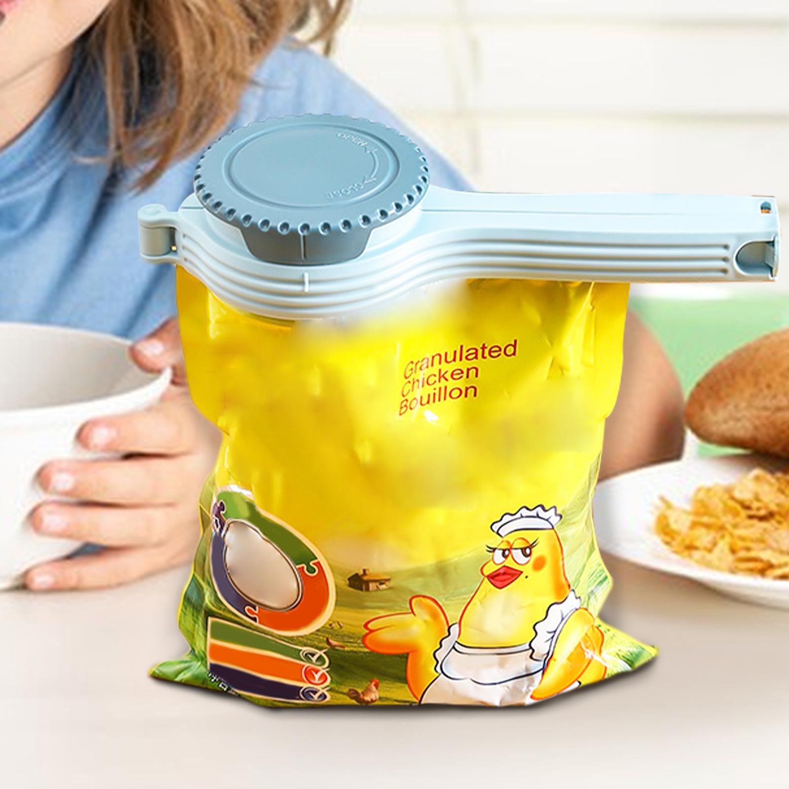 Reusable Food Bag Clips Sealer - Food Storage Bags Reusable ulasan dan harga