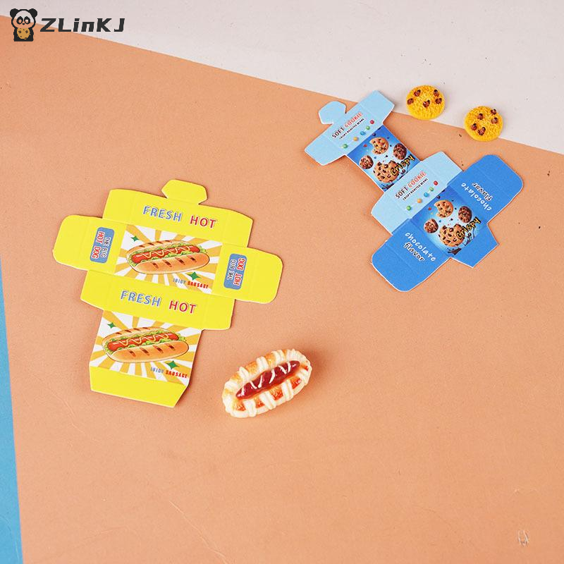 ▶5 Sets Miniature Fast Food Pa - Food Storage And Container ulasan dan harga