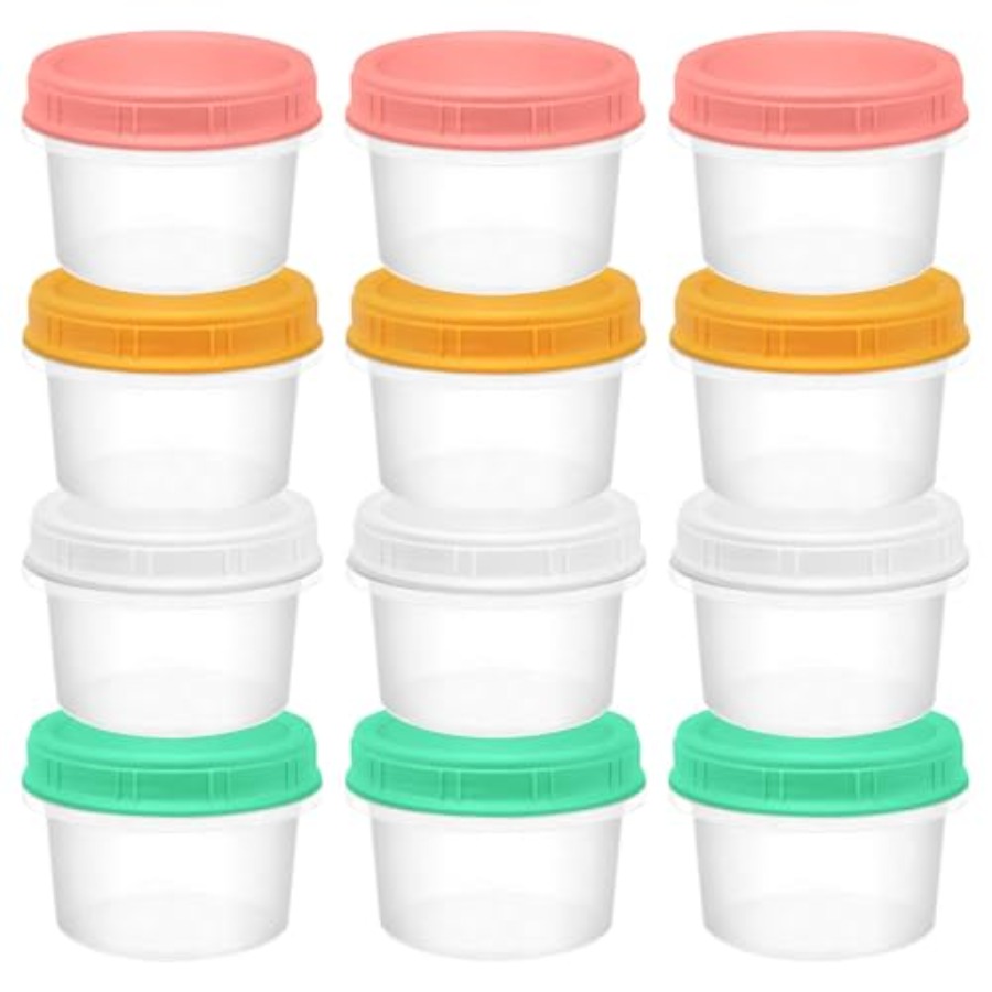 12 Pack Freezer Containers wit - Food Storage Freezer ulasan dan harga