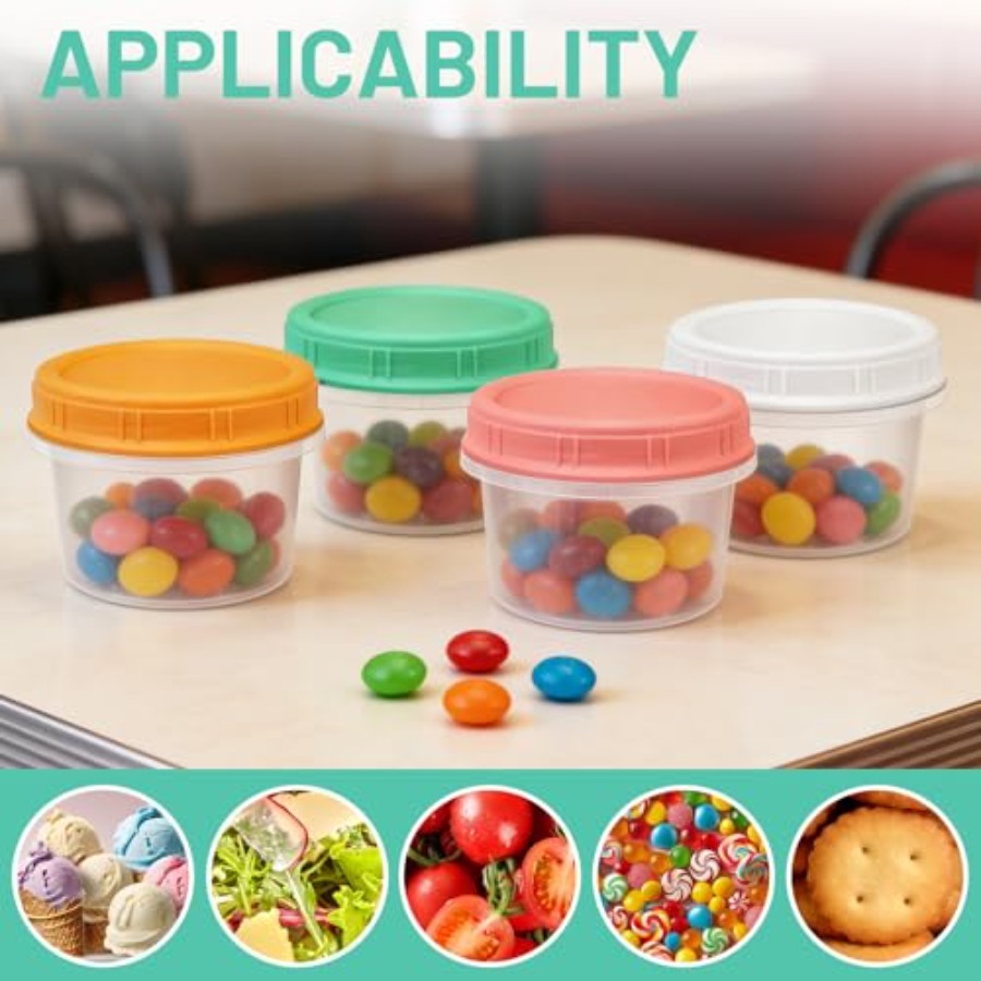 12 Pack Freezer Containers wit - Food Storage Freezer ulasan dan harga