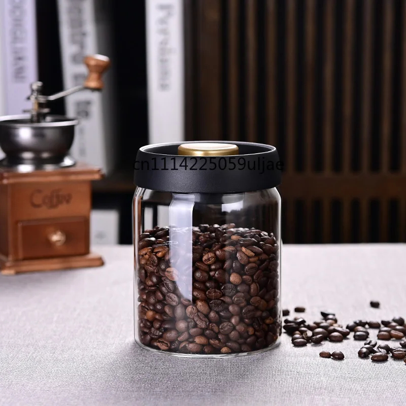 Vacuum Sealed Glass Coffee Bea - Food Storage For Long Term ulasan dan harga
