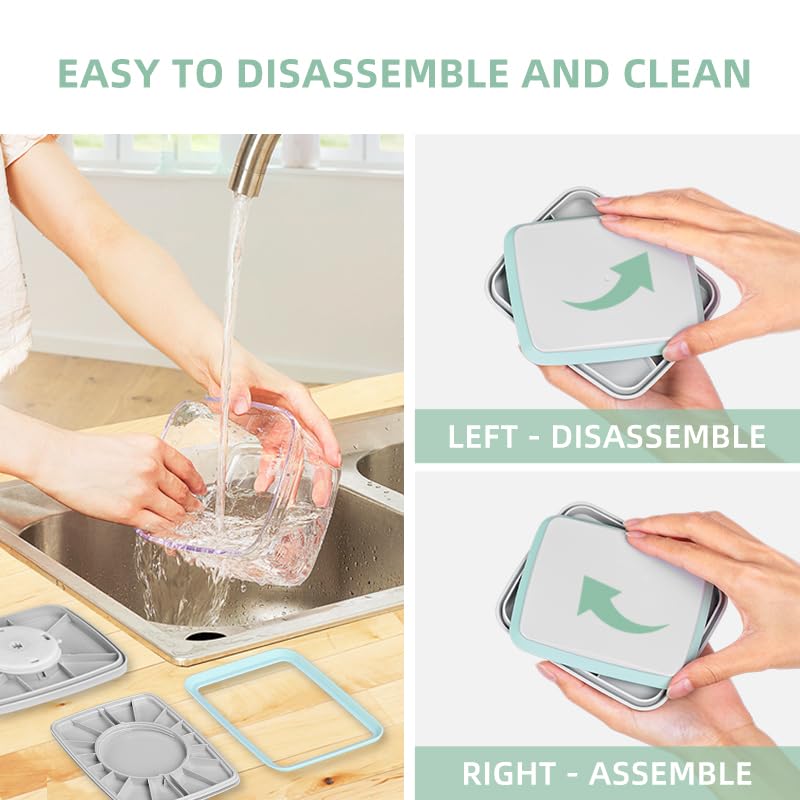 Ankou 3Pcs 1.2L Pop Airtight F - Food Storage And Organizer ulasan dan harga