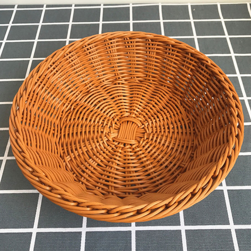 Rattan Wicker Woven Serving Ba - Food Storage In Plants ulasan dan harga