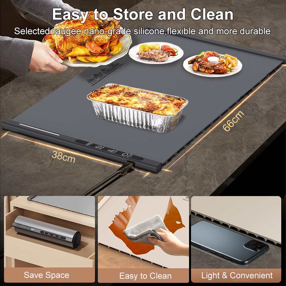 Electric Food Warmer Plate Fol - Portable Food Warmer ulasan dan harga