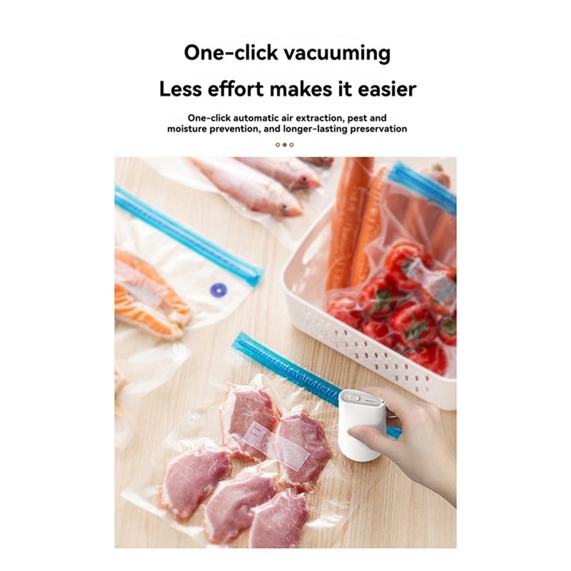 ABBY-Electric Handheld Vacuum  - Food Storage Small ulasan dan harga