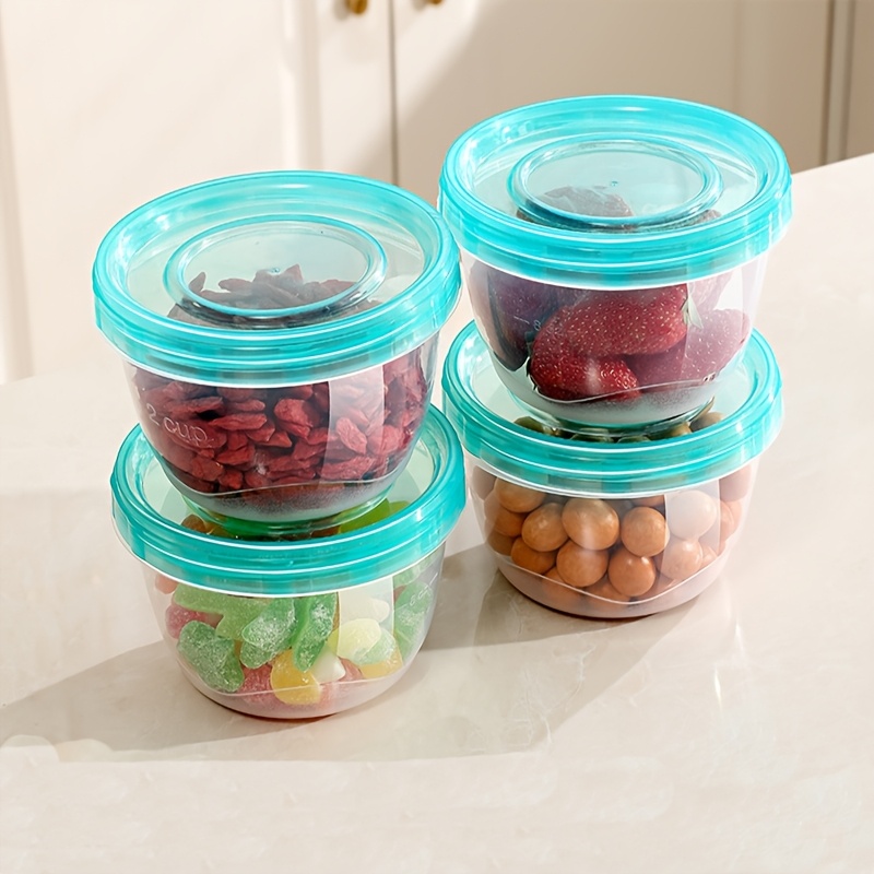 2 Transparent Sealed Food Stor - Food Storage Containers Plastic Box ulasan dan harga