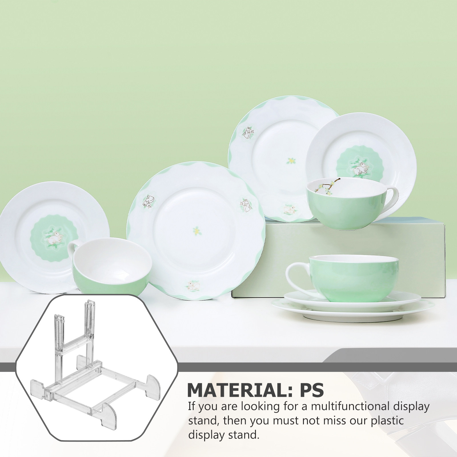 5Pcs Plate Organizer Adjustabl - Food Storage And Organizer ulasan dan harga
