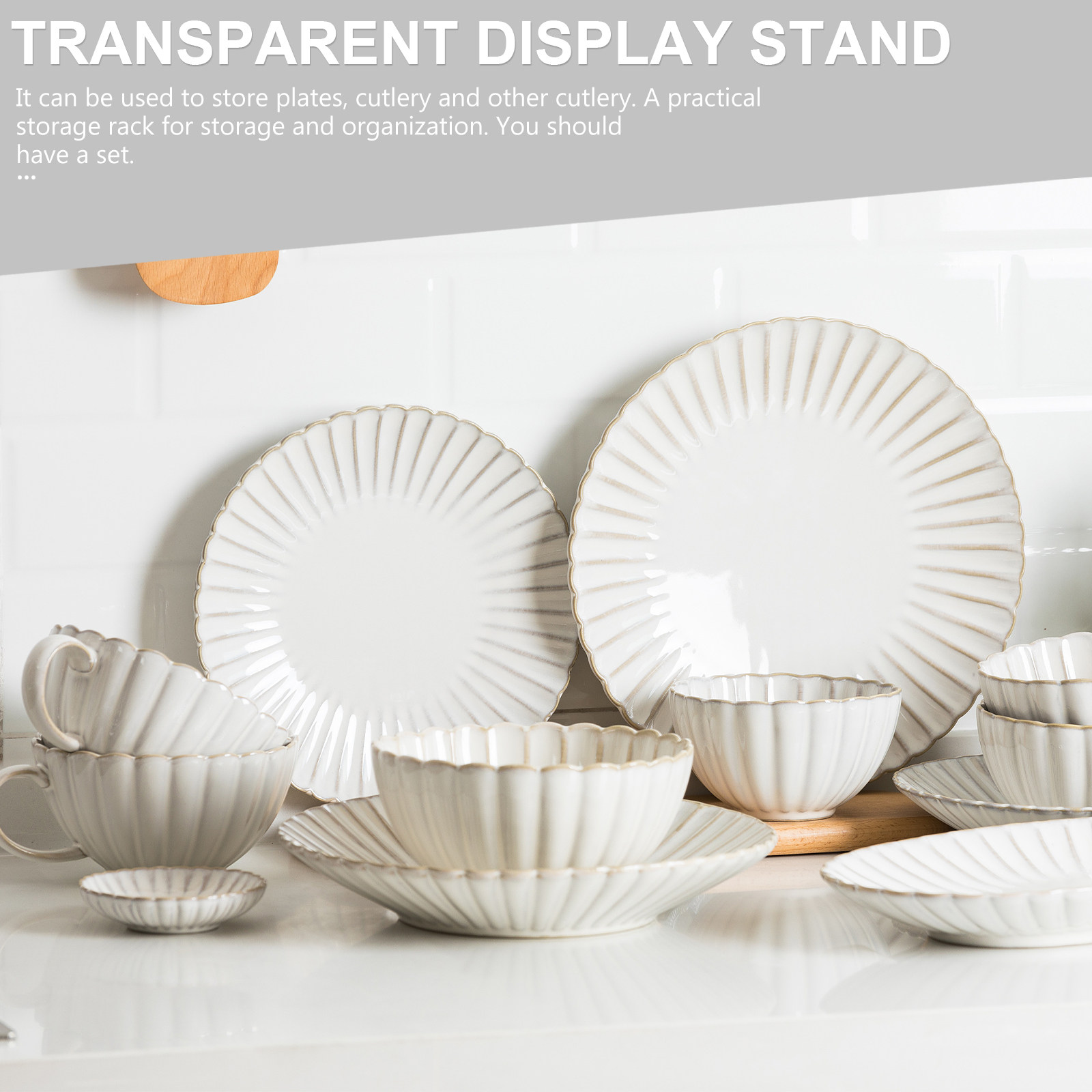5Pcs Plate Organizer Adjustabl - Food Storage And Organizer ulasan dan harga