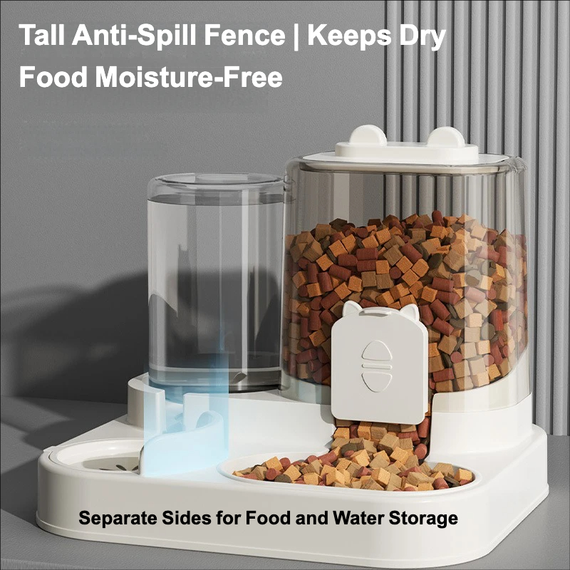 Automatic Feeder Dog Cat Food  - Xxl Food Storage Container ulasan dan harga