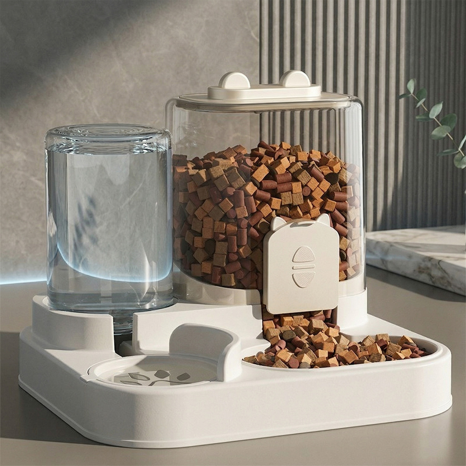 Automatic Feeder Dog Cat Food  - Xxl Food Storage Container ulasan dan harga