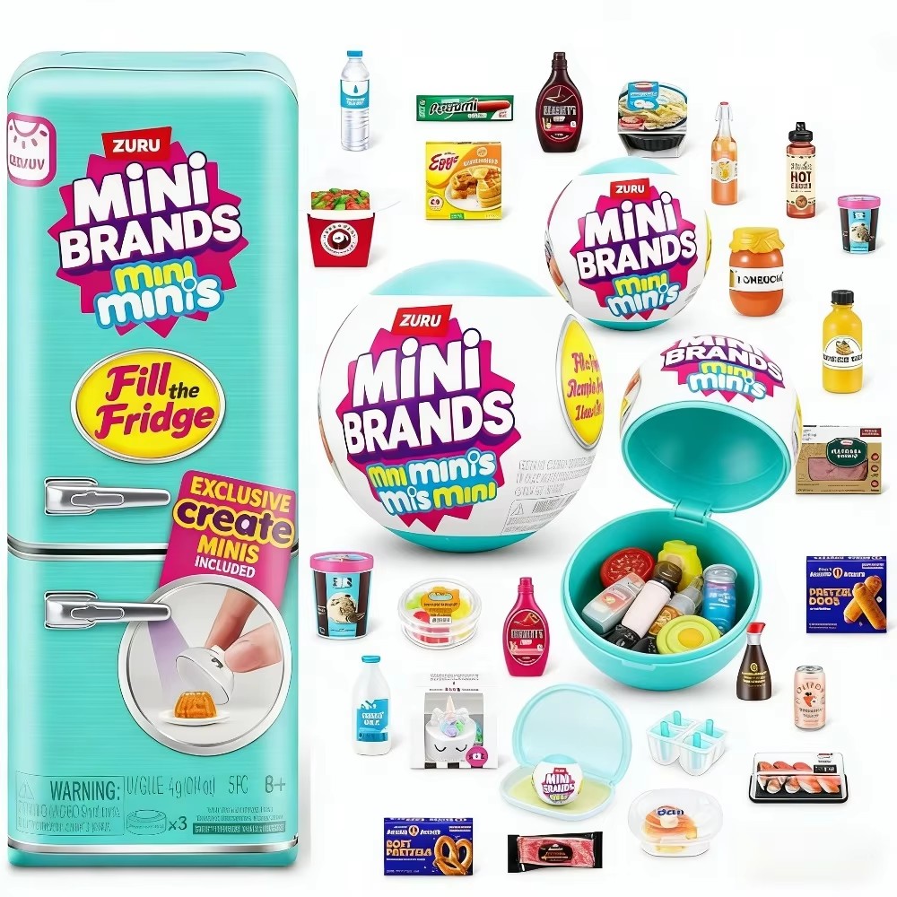 Zuru Mini Brands Fridge Blind  - Food Storage Small ulasan dan harga