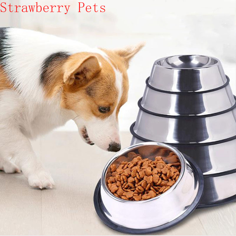 Stainless Steel Pet Dog Bowl F - Xxl Food Storage Container ulasan dan harga