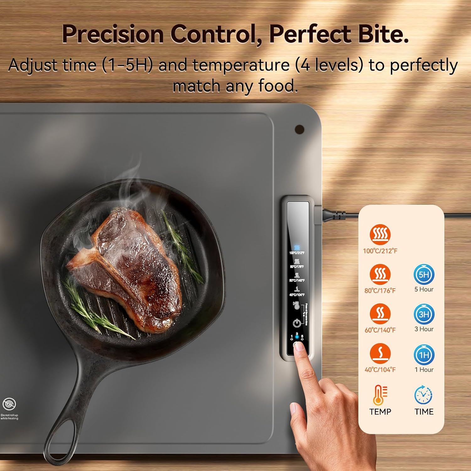 XXL 36x16in Food Warming Mat,  - Portable Food Warmer ulasan dan harga