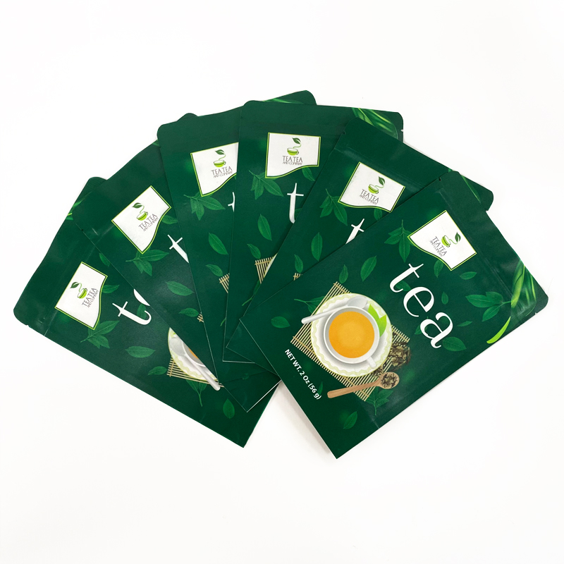 50Pcs/Lot Custom Tea Pouch Foo - Food Storage Ziploc Bags ulasan dan harga