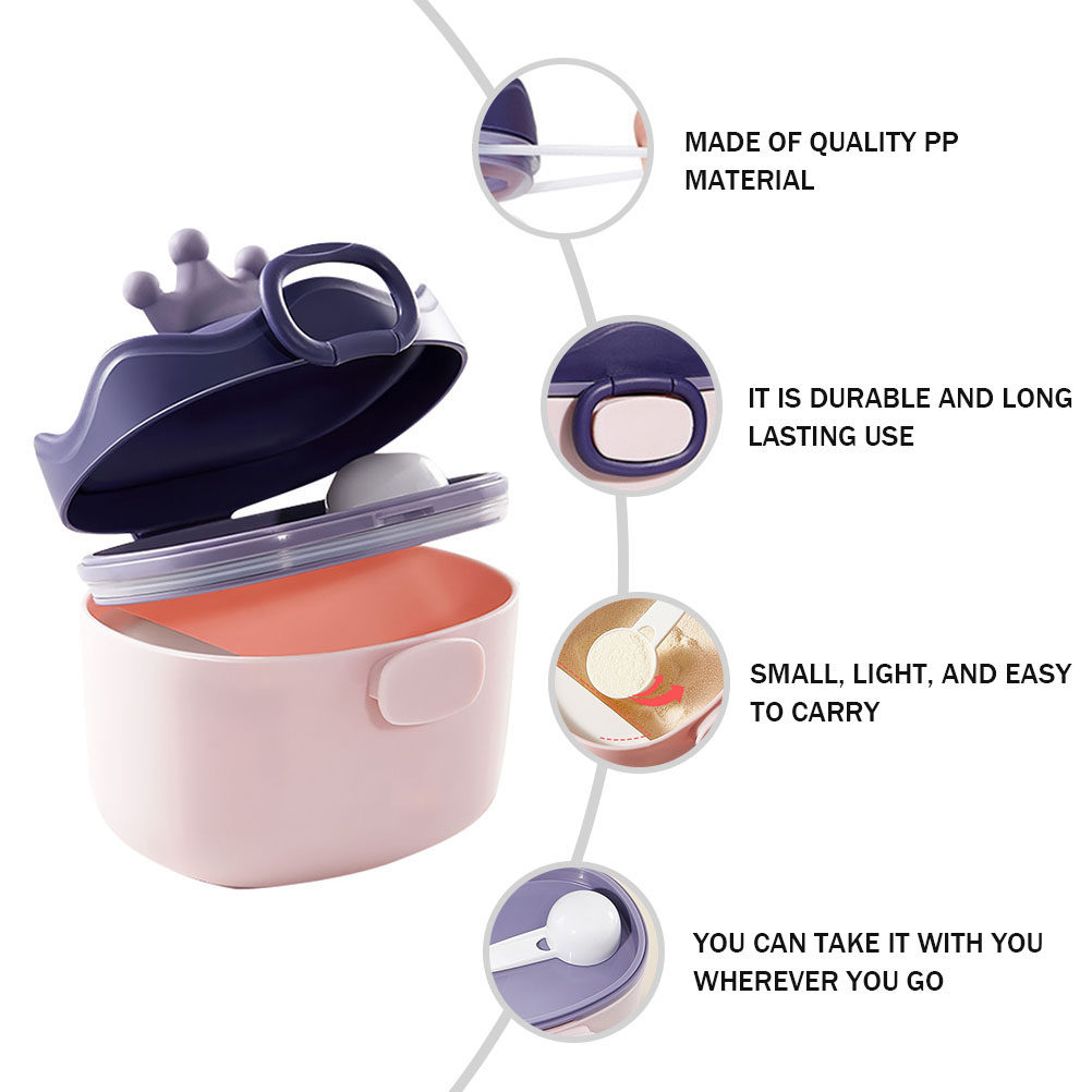 Durable PP Portable Milk Powde - Food Storage Baby ulasan dan harga