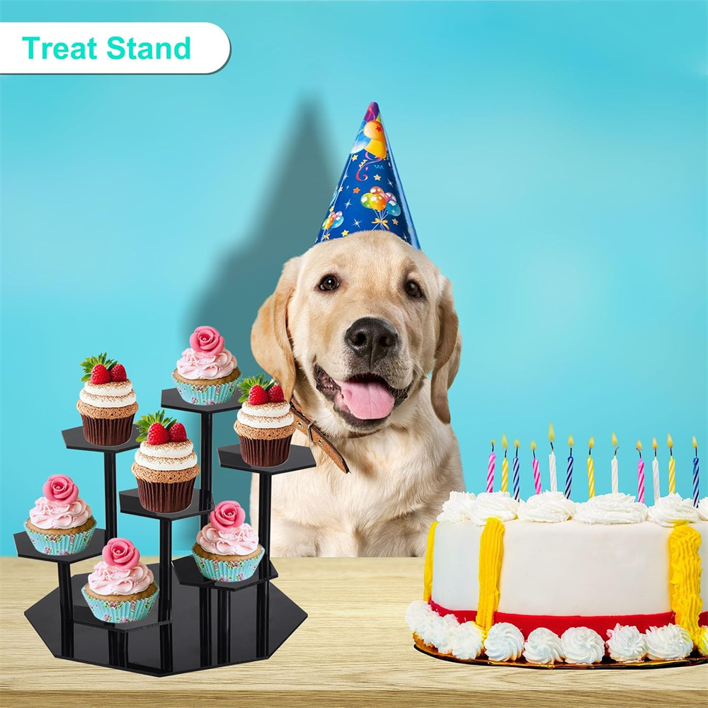 7 Tier Acrylic Display Stand W - Food Storage Small ulasan dan harga